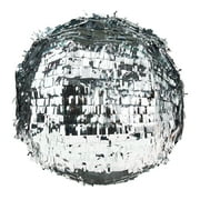 Silver 3D Disco Ball Party Pinata, 12, by Way To Celebrate