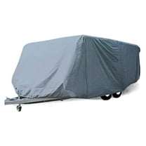 PINDEE Economic Guard Travel Trailer Camper Cover, Breathable RV Trailer Cover Fits 14 ft to 16 ft