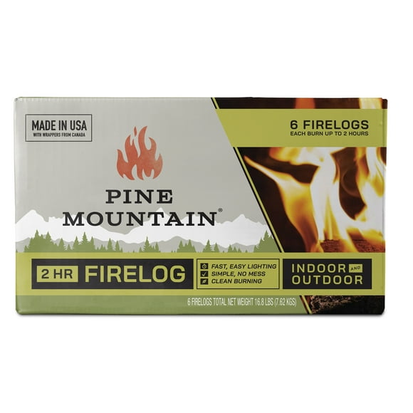 PINE MOUNTAIN Firelogs (6 Pack)