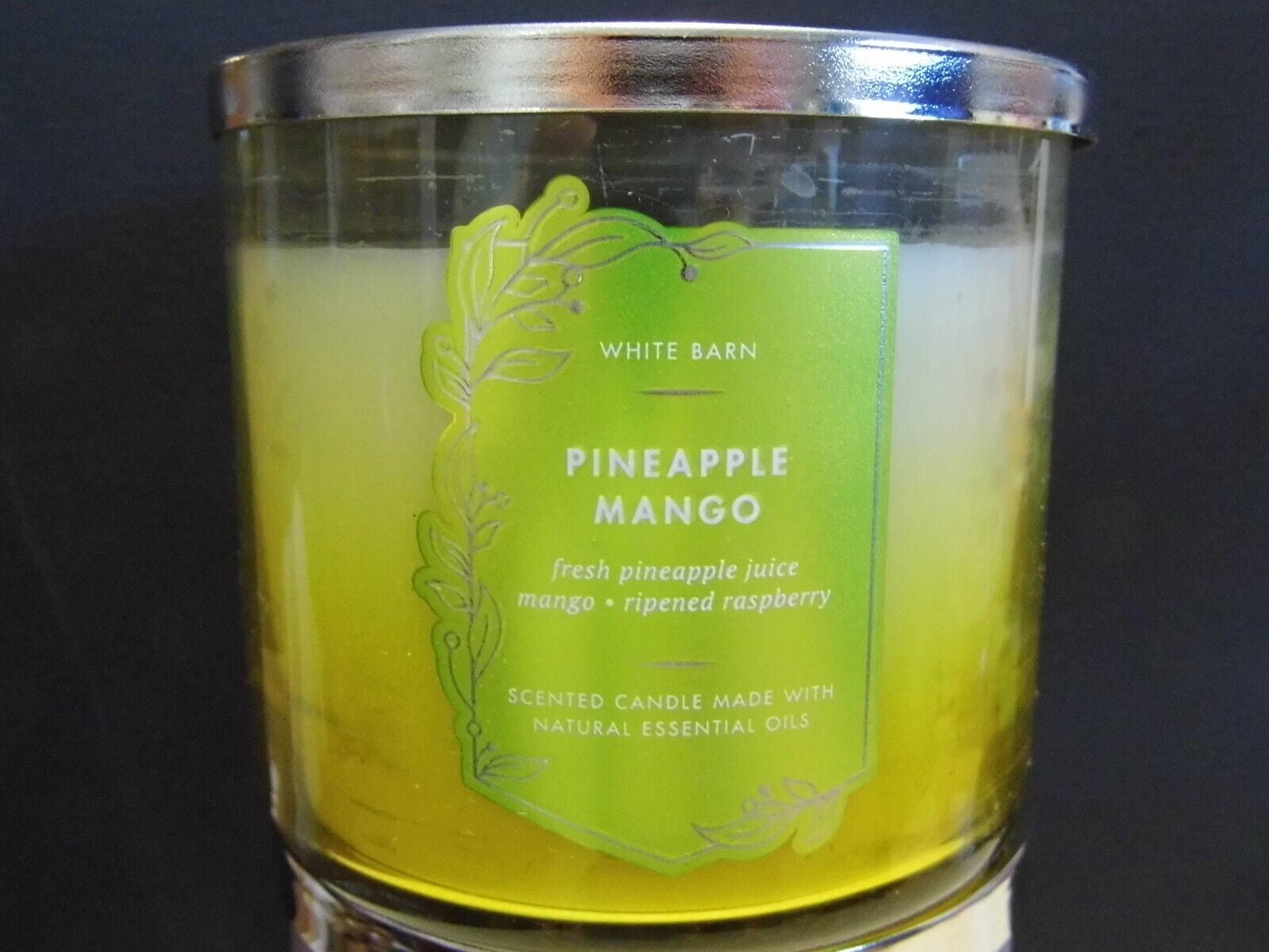 PINEAPPLE MANGO Bath & Body Works 3 Wick Candle 14.5 OZ