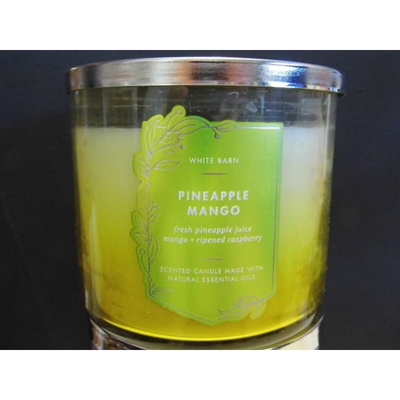 PINEAPPLE MANGO Bath & Body Works 3 Wick Candle 14.5 OZ
