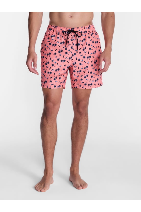 Men's Swim Trunks, 6.5" Inseam, Sizes S-XL