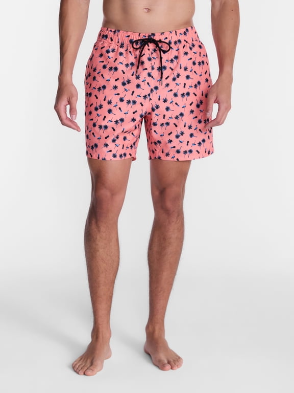 Men's Swim Trunks, 6.5" Inseam, Sizes S-XL