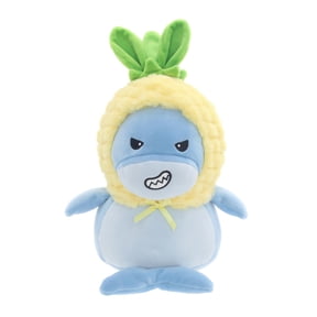 Animal Adventure® Bonnibels 10" Pineapple Shark Stuffed Plush Toy