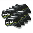 thumbnail image 1 of PING 2024 Golf Iron Head Cover Set 9pcs Neoprene - Black, 1 of 5