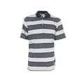 thumbnail image 1 of PING Golf Men's Dance Floor Sensorcool Striped Polo Shirt, Large Navy -, 1 of 1