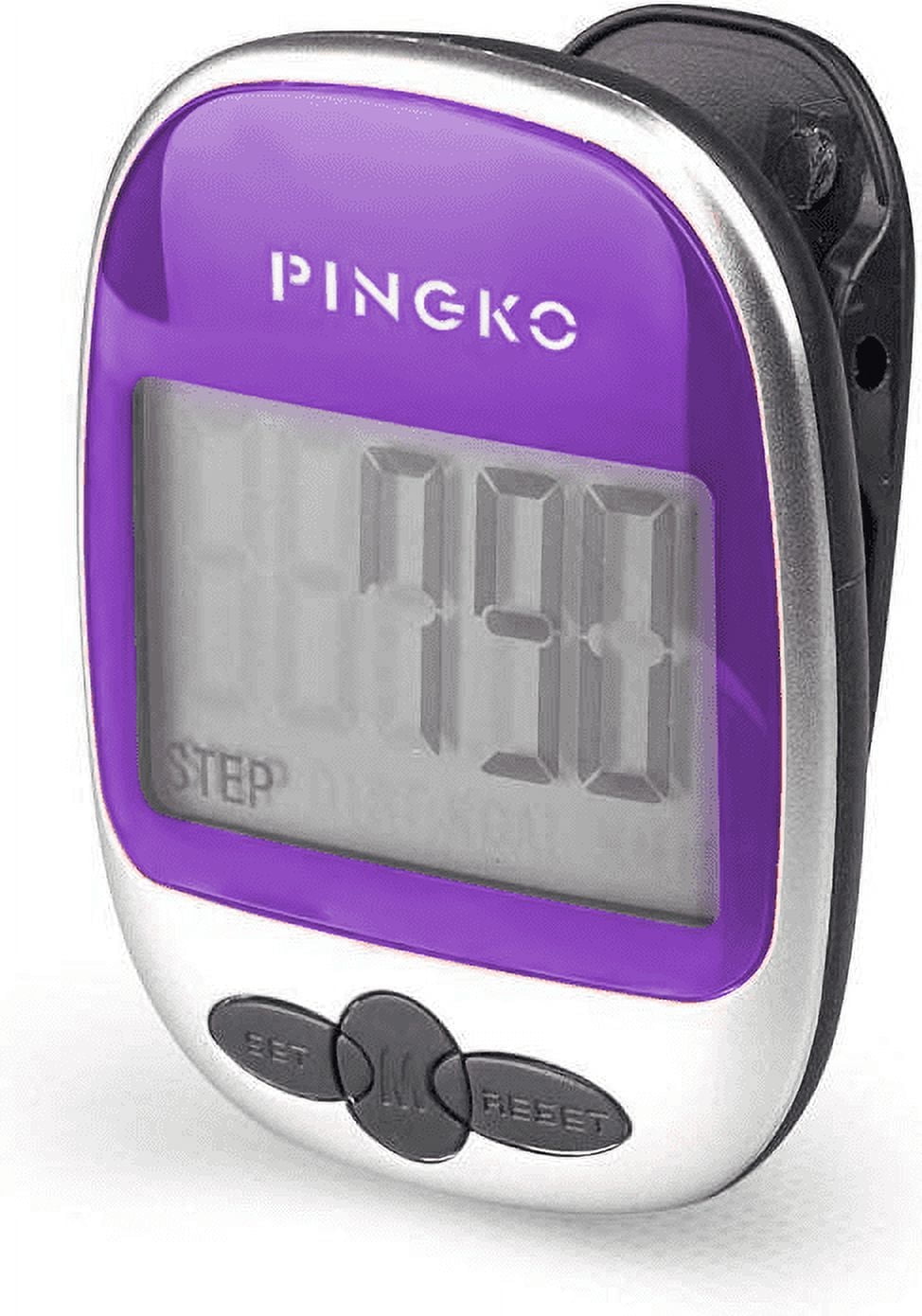 Pingko Pedometer for Walking, Purple, Step Counter - Walmart.com