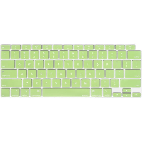 PINHEN 2 Pack Keyboard Cover Compatible with MacBook Air 13 inch 2022 2021 2020 Release A2337 M1 A2179 Retina Display with Touch ID Backlit Magic Keyboard, Waterproof Protective Silicone Skin