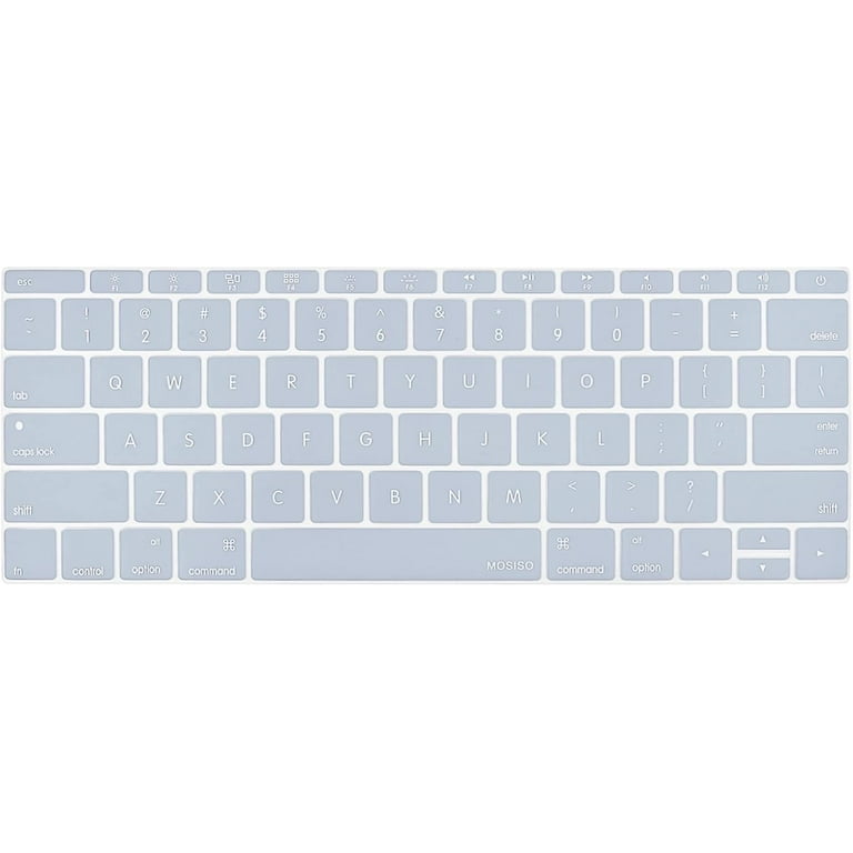 Silicone Keyboard Cover For MacBook Pro 13 Inch A1708 & MacBook 12 Inch A1534 - Gradient Blue