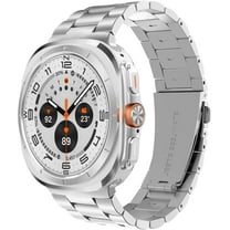 PINHEN Band Compatible with Samsung Galaxy Watch Ultra 47mm(2024), Metal Stainless Steel Bands Strap Men Women, NOT for Galaxy Watch 7 6 5 4 Band 40mm 44mm 45mm/Watch 6 4 Classic 42mm 46mm 43mm 47mm