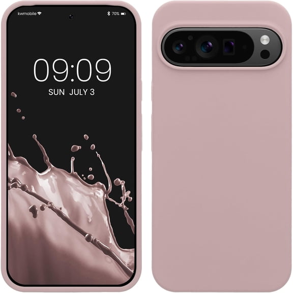 PINHEN Case Compatible with Google Pixel 9 Pro XL Case - TPU Silicone Phone Cover with Soft Finish