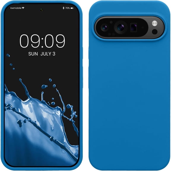 PINHEN Case Compatible with Google Pixel 9 Pro XL Case - TPU Silicone Phone Cover with Soft Finish