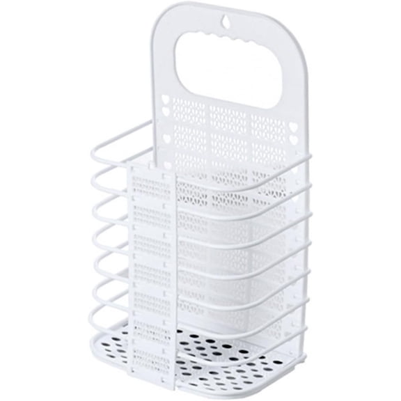 PINHEN Collapsible Laundry Basket Hanging Laundry Basket with Handle Storage Basket Plastic Dirty Laundry Basket for Organizing Home, Clothes, Towels,College Dorm
