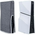 thumbnail image 1 of PINHEN Dust Cover for PS5 Pro Dust Protector Custom Designed for Playstation 5 Pro Console Disc Edition & Digital Edition with Thick Cotton Precision Cut Easy Access Cable Port, Gray, 1 of 8