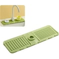 thumbnail image 1 of PINHEN Faucet Mat for Kitchen Sink - Upgraded Premium Silicone Splash Guard with Fast Drying Properties, Protective Sink Tray Ideal for Stone Sinks in Kitchen & Bathroom, 1 of 6