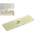 thumbnail image 1 of PINHEN Faucet Mat for Kitchen Sink - Upgraded Premium Silicone Splash Guard with Fast Drying Properties, Protective Sink Tray Ideal for Stone Sinks in Kitchen & Bathroom, 1 of 6