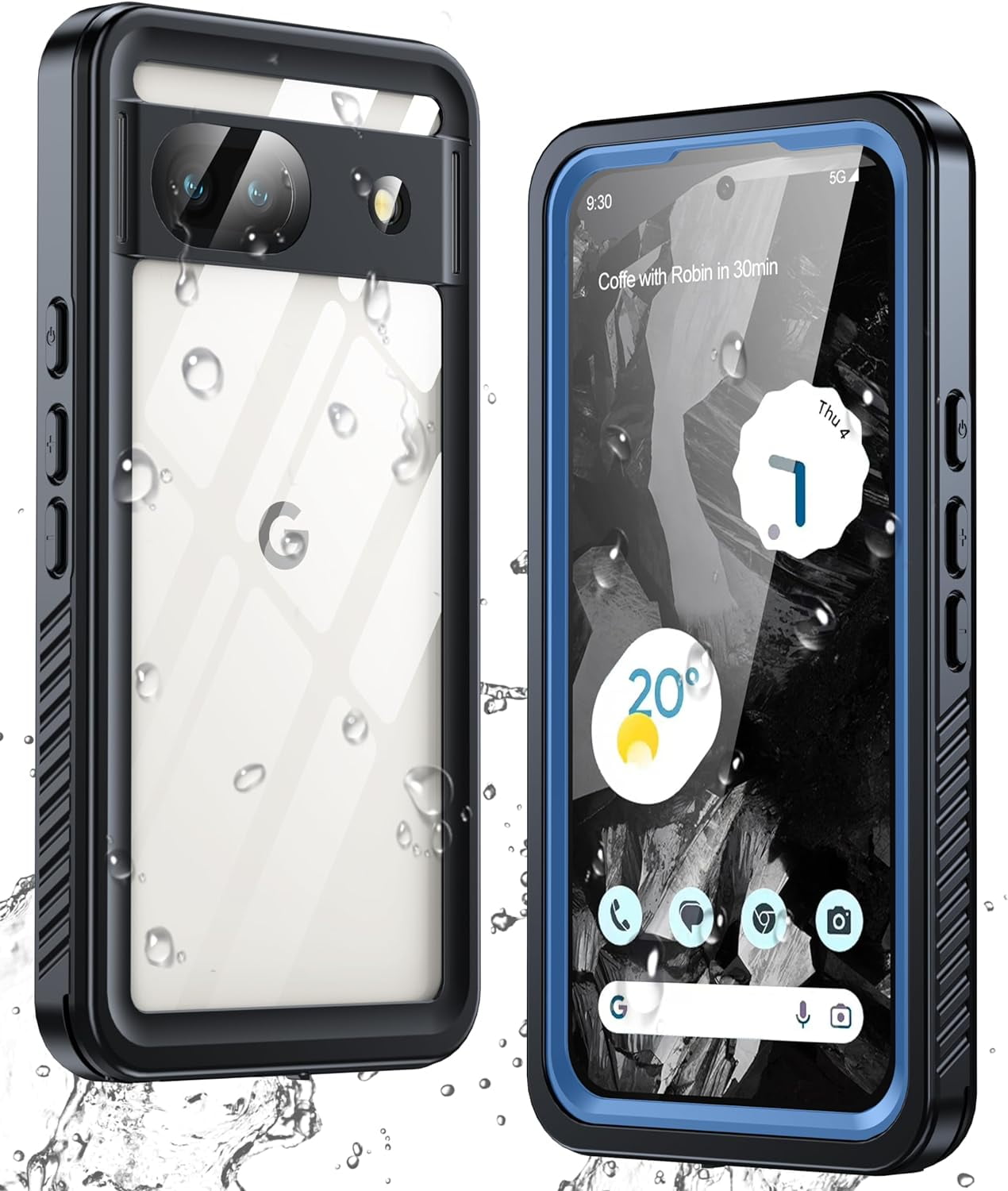 Casetego Google Pixel 6A Case, IP68 Waterproof, Dustproof Casetego Google Pixel 6A Case, IP68 Waterproof, Dustproof
