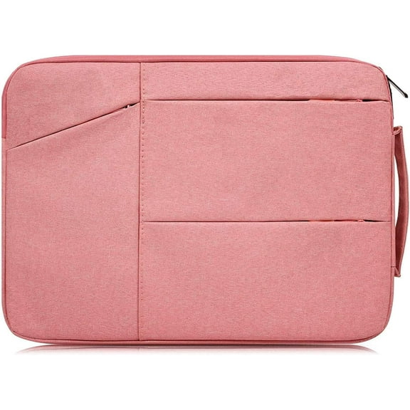 PINHEN Laptop Case 16 inch, 15-15.6 inch Laptop Sleeve Compatible with MacBook Pro 16 M4 M3 M2 M1, HP Acer Dell Lenovo ASUS Notebook, Polyester Vertical Computer Sleeve Bag with Pocket