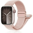 thumbnail image 1 of PINHEN Magnetic Woven Stretch Loop - Compatible with Apple Watch Band 40mm 41mm 44mm 45mm iWatch Band Ultra/2 49mm 38mm 42mm, Stretch Woven Nylon Band for Apple watch Series 9 8 7 6 5 4 3 2 SE, 1 of 8