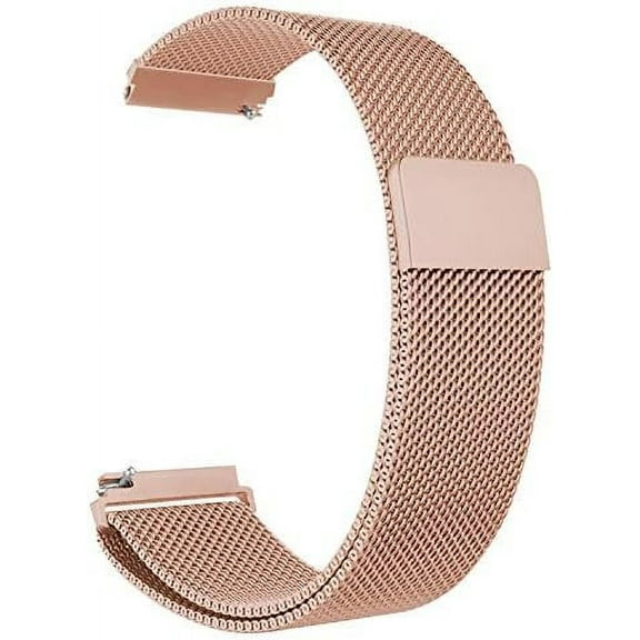 PINHEN Milanese Watch Bands Quick Release Sport Metal Mesh Magnetic Strap for Women Men Universal 18mm 20mm 22mm Watch Lug