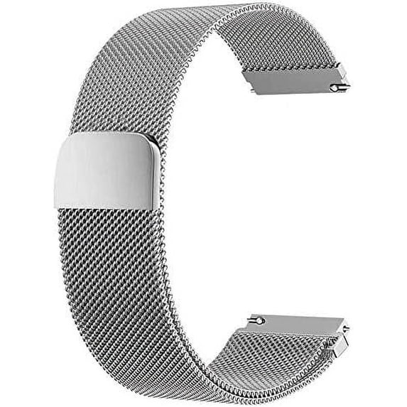 PINHEN Milanese Watch Bands Quick Release Sport Metal Mesh Magnetic Strap for Women Men Universal 18mm 20mm 22mm Watch Lug