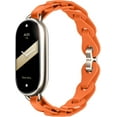 thumbnail image 1 of PINHEN Silicone Strap Compatible with Xiaomi Smart Mi Band 8 - Ring Buckle Adjustable Watch Bracelet Stylish Design Straps for Women Mi Band 8 Wristband, 1 of 6
