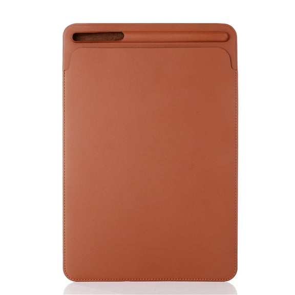 PINHEN Sleeve with Pencil Holder for iPad Air 11 Inch, iPad Air 5th / 4th Gen 10.9", iPad Pro 11", Slim Fit Vegan Leather Protective Cover Carrying Case Bag, Also Fit iPad 10th Gen/iPad 10.2"