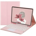 thumbnail image 1 of PINHEN for iPad Mini 5th Generation Mini 4 Keyboard Case Touchpad Detachable Keyboard with Pencil Holder Round Key Color Slim Smart Cover for Mini 5th Gen, 1 of 7
