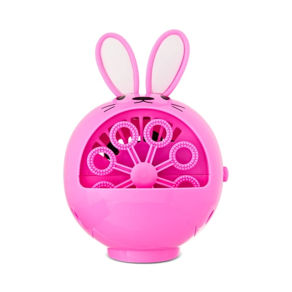 Bunny Bubble Machine, Pink, 5.5", Easter by Way To Celebrate