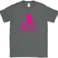 thumbnail image 1 of PINK FREUD T-Shirt Funny Floyd Sigmund Psychology Humor Novelty Tee - Charcoal, M, 1 of 1