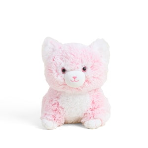 PINK KITTEN Warmies Cozy Plush Heatable Lavender Scented Stuffed Animal