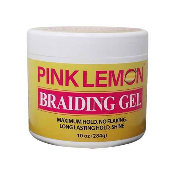 Pink Lemon Braiding Gel 15 Oz Hair Care