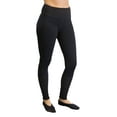 thumbnail image 1 of PINK LOTUS Women's Athletic Leggings, Black, Small, 1 of 2
