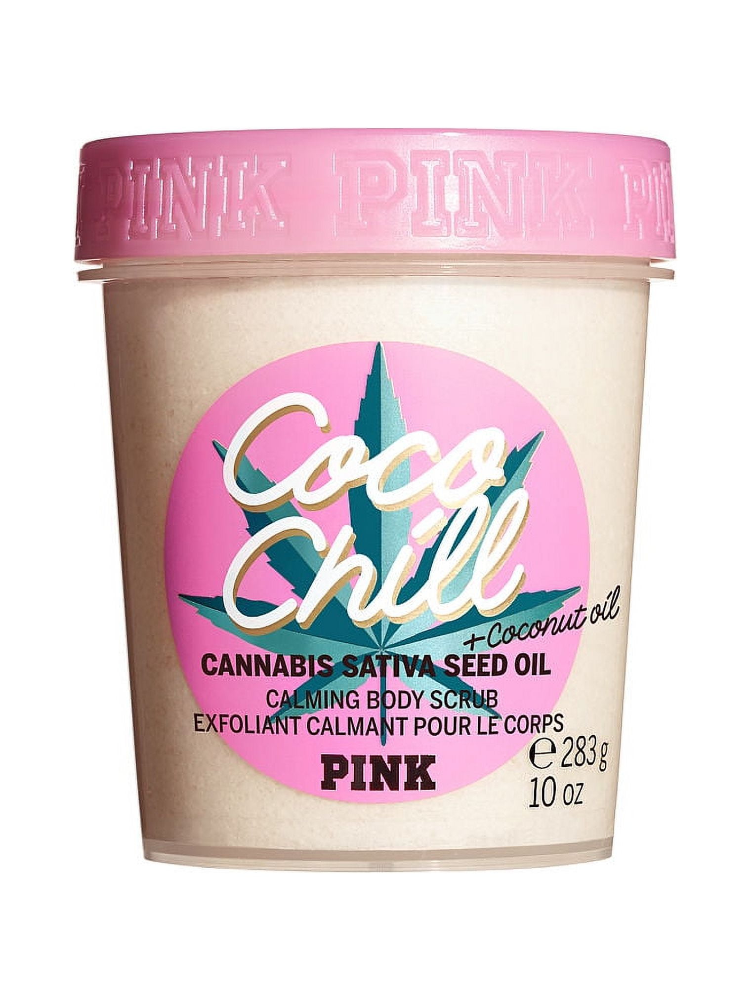 PINK/Victoria's Secret Coco Chill Calming Body Scrub 10oz