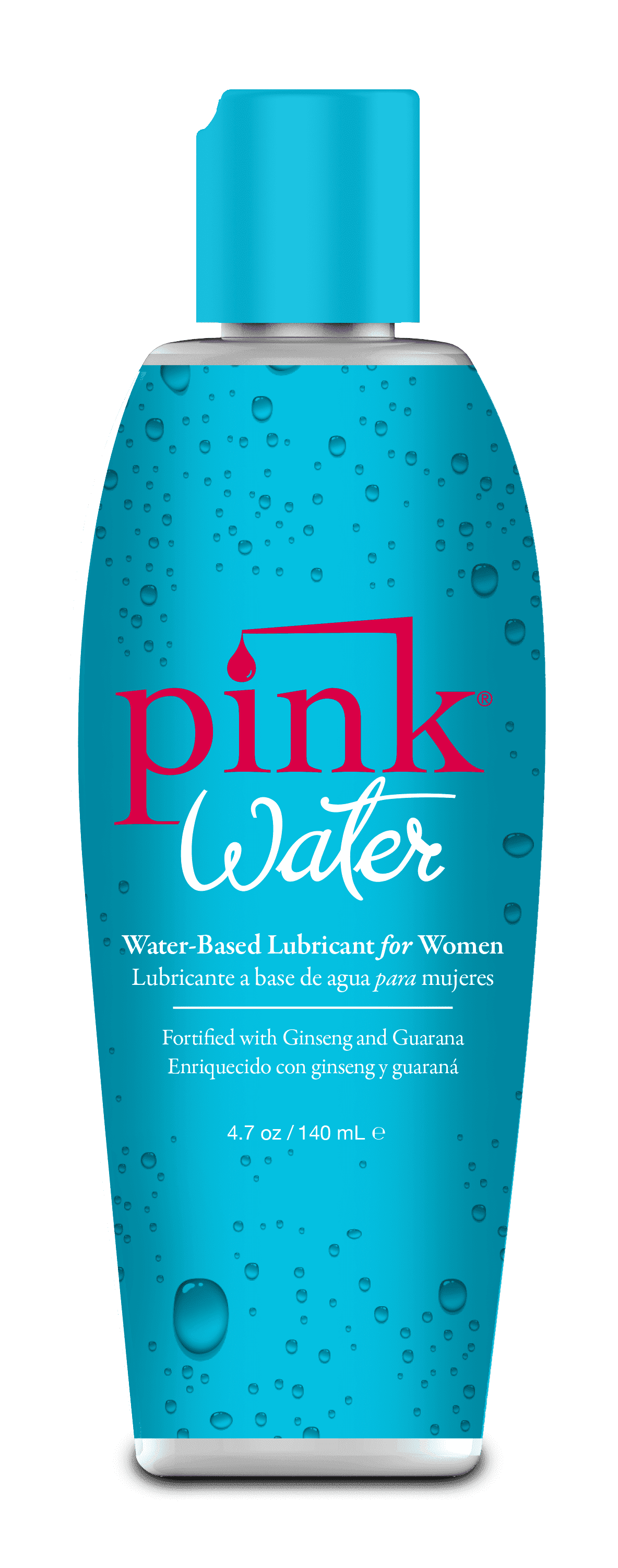 GUN OIL Pink Water Sex Lube - Water Based Personal Lubricant for Women - Flip Top 4.7oz Bottle - DISCREET SHIPPING!