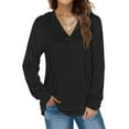 thumbnail image 1 of PINKMSTYLE Women's Hoodie Long Sleeve Pullover Hooded Sweatshirt with Pocket, 1 of 8