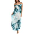 thumbnail image 1 of PINKO womens  Moncalieri Maxi Dress, 38, Green, 1 of 3