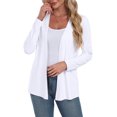 thumbnail image 1 of PINKSIR Women's UPF50 Lightweight Open Front Casual Cardigan Long Sleeve with Pockets, S-XL, 1 of 4