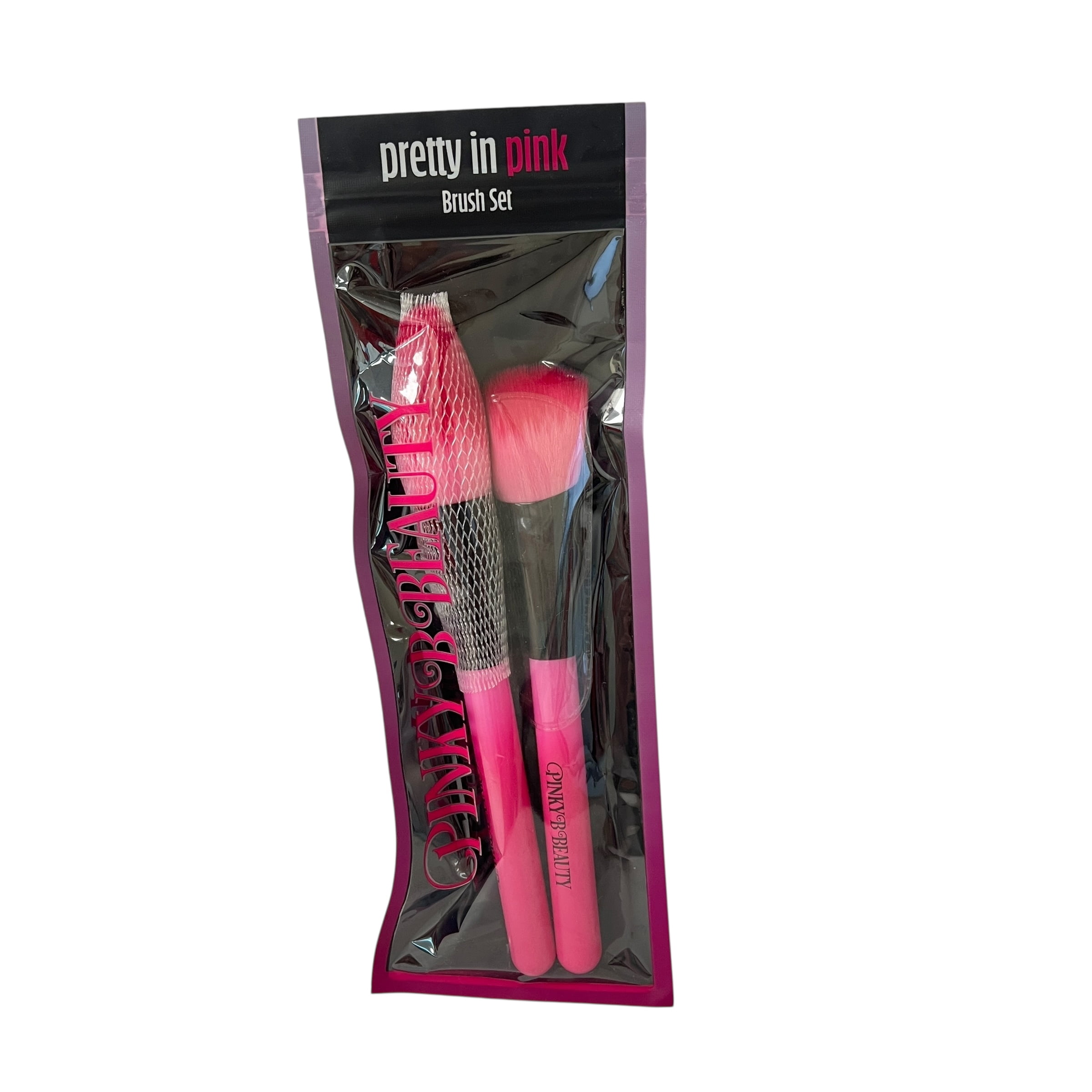 PINKY B BEAUTY Makeup Brush Set – Powder + Blush Brushes for All Skin ...