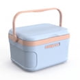 thumbnail image 1 of PINNACLE Mini Hard Shell Insulated Lunch Cooler 3L with Carry Handle, Blue, 1 of 8