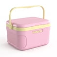 thumbnail image 1 of PINNACLE Mini Hard Shell Insulated Lunch Cooler 3L with Carry Handle, Pink, 1 of 7