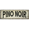 thumbnail image 1 of PINO NOIR Farmhouse Style Wood Look Sign Gift 8x24 Metal Decor 108240028244, 1 of 1