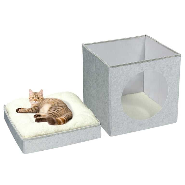 Insulated Winter Cat House for Multiple Cats