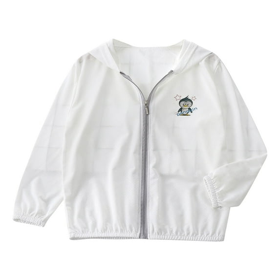 PINQI Baby Dress Snowsuit Toddler Summer Boys Girls Long Sleeve Sun Proof Clothing Breathable Light Coat Light Air Conditioning Clothes Solid Color