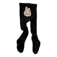 thumbnail image 1 of PINQI Baby Stretch Trousers Toddler Girls Wrap Their Feet In Leggings Wear Bunny Print Pantyhose Elastic Waist for 0 To 8 Years, 1 of 5