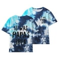 thumbnail image 1 of PINQI Boys Girls IT WAS PAPAS IDEA Letter Print T-Shirts Kids Toddler Short Sleeve Crewneck Gradient Funny ShirtsTee Tops, 1 of 8