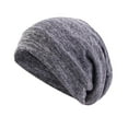 thumbnail image 1 of PINQI Casual Hat for Women Soft Slouchy Beanie Cap Lightweight Hipster Hat Fall Winter Breathable Sleeping Cap Thin Chemo Cap(Grey,One Size, 1 of 1