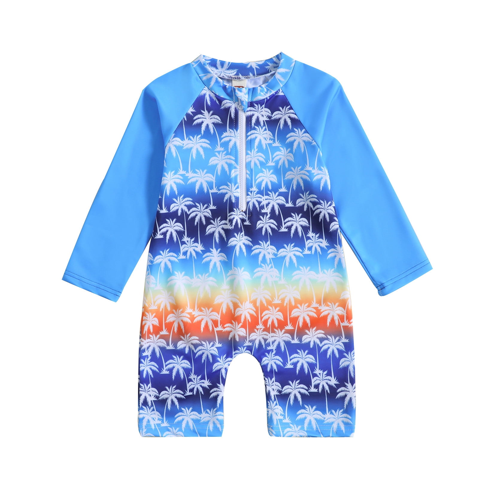 PINQI Children Workout Short Pants Children's Swimsuit Long Sleeved ...