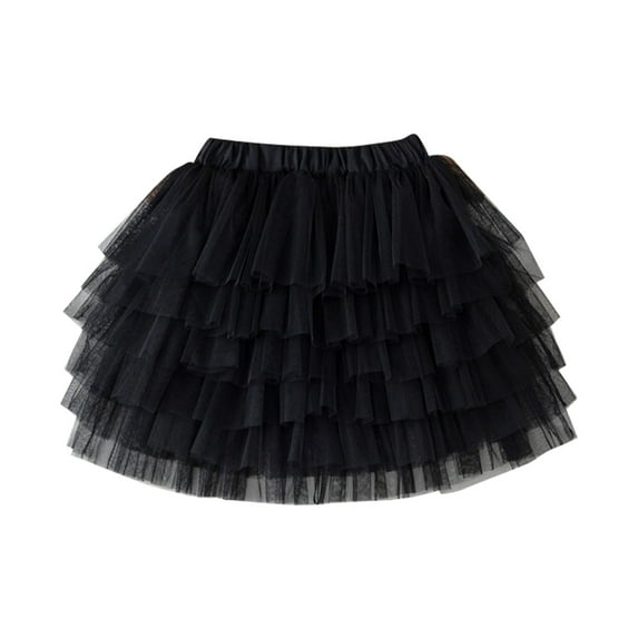 PINQI Fashion Dresses for Kid Girls Little Child Girls Short Ballet Tulle Tutu Skirt Mesh Short Skirt Princess Performance Skirt Sweet Skirt