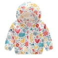 thumbnail image 1 of PINQI Kids Warm Blouse Toddler Boys Girls Long Sleeve 𝐒𝐮𝐧𝐬𝐜𝐫𝐞𝐞𝐧 Zipper Jackets Printing Cartoon Hooded Outerwear Zipper Coats for 1 to 5 Years, 1 of 2
